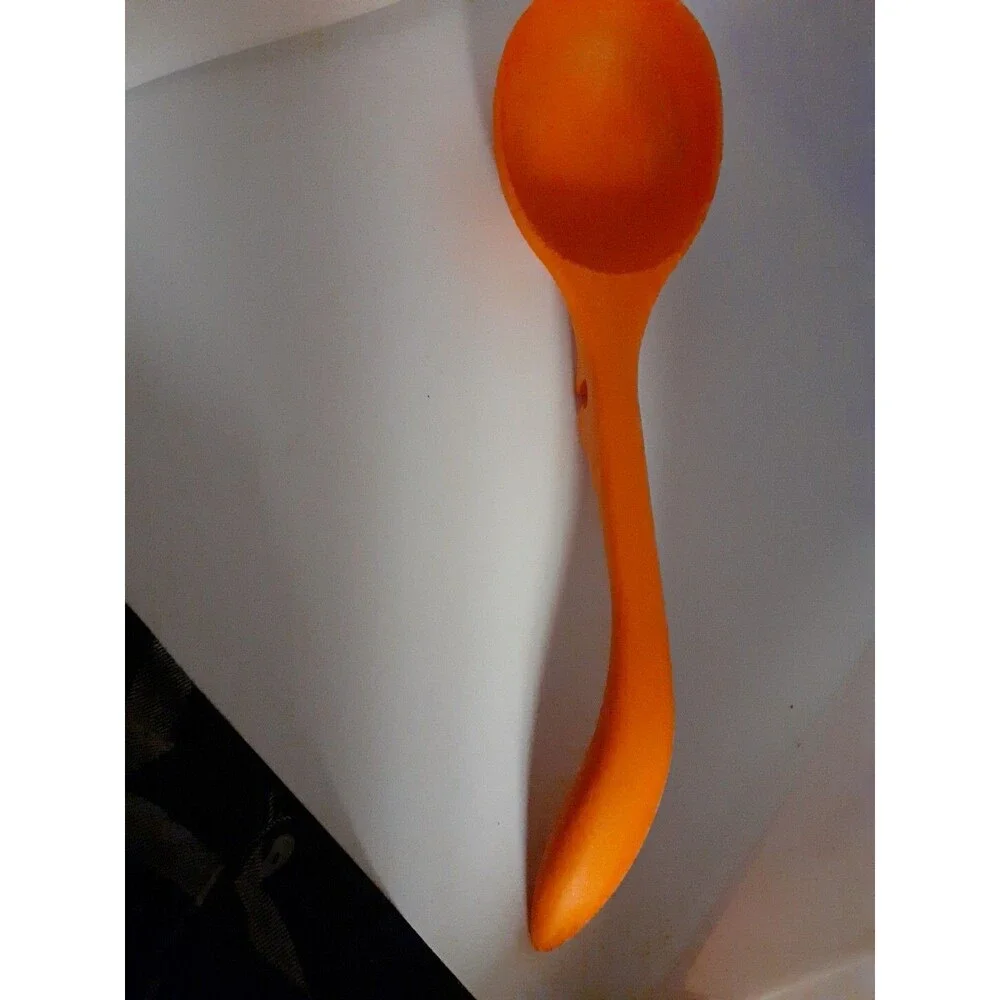Rachel Ray - Silicone Lazy Tool - Spoon - ORANGE- Kitchen Utensils - Cooking